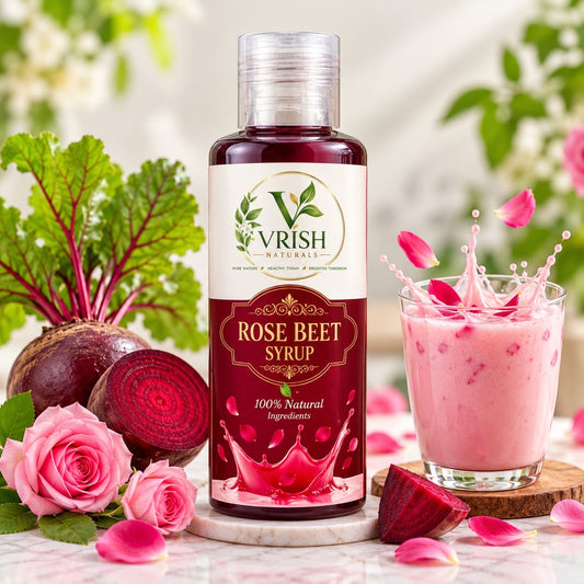 ROSE BEET SYRUP / NATURAL ROSE MILK SYRUP