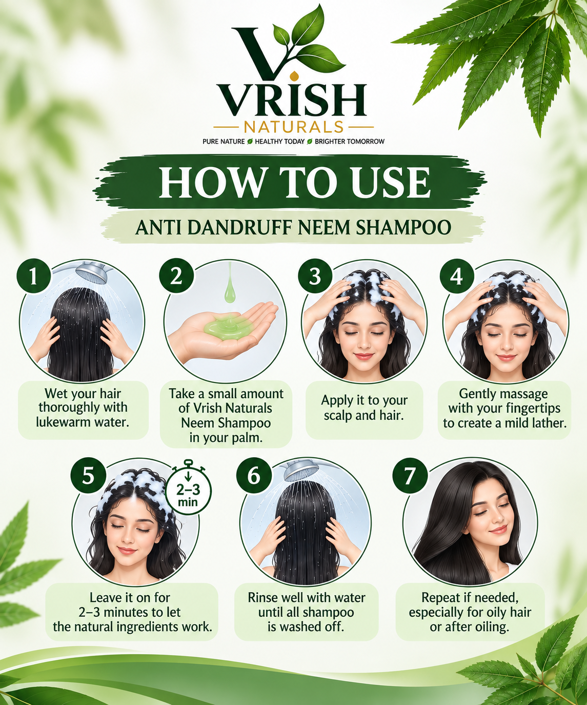 Anti Dandruff Neem Shampoo