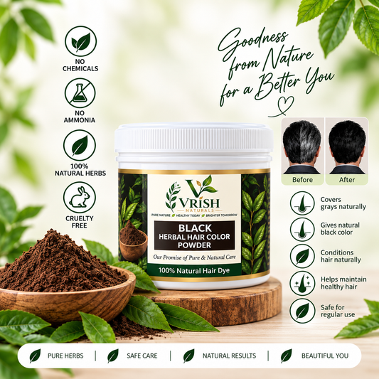 Herbal Hair Color -Black