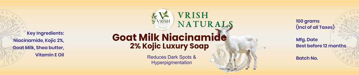 Goat milk Niacinamide 2% Kojic Luxury soap